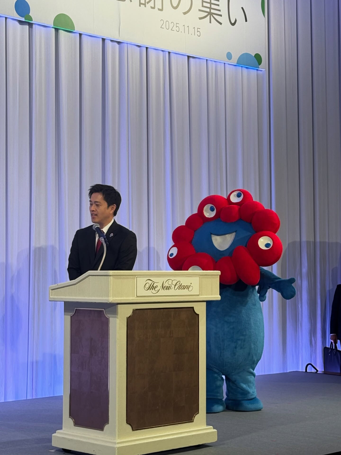 最近はミャクミャクの方に拍手👏が多いそうです（笑）